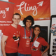 Image: CEO Marco Nardone, center. Via Fling’s Facebook page.